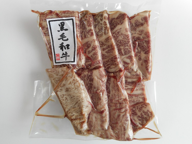 鹿児島産黒毛和牛 焼肉用上ロース肉 200ｇ【0.2kg】