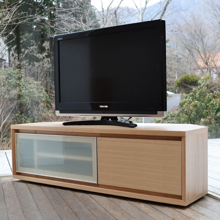 Kodo コドウ コーナーテレビボード ナチュラル 幅120ｃｍ 奥行44cm 高36cm