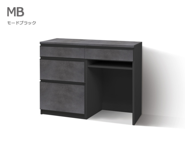 セミオーダーキッチンカウンターLASCO 3段チェスト・ゴミ箱収納 （幅