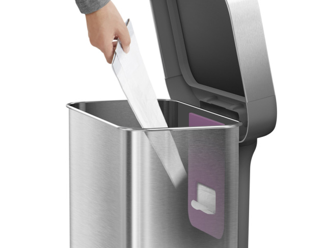 simplehuman レクタンギュラーステップダストボックス ライナー  