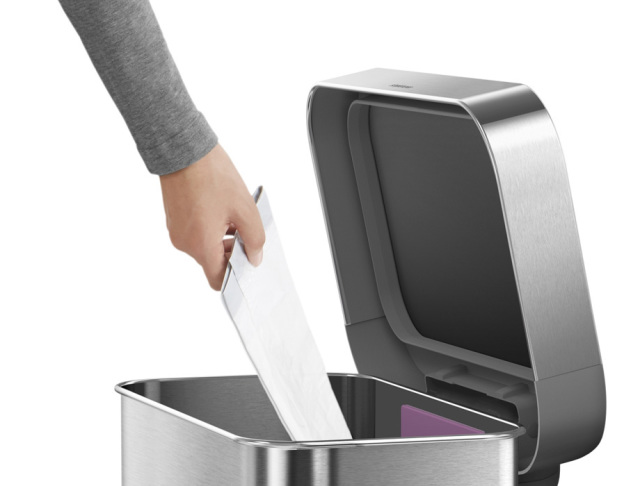 simplehuman レクタンギュラーステップダストボックス ライナー 