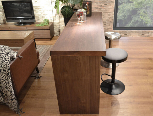 Plateau（プラトー）バーカウンターテーブル （幅180cm×奥行55cm×高さ  