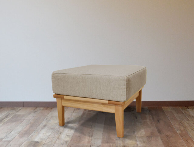 【ありん】オットマンのみ Noran （ノーラン）オットマン 52cm×52cm