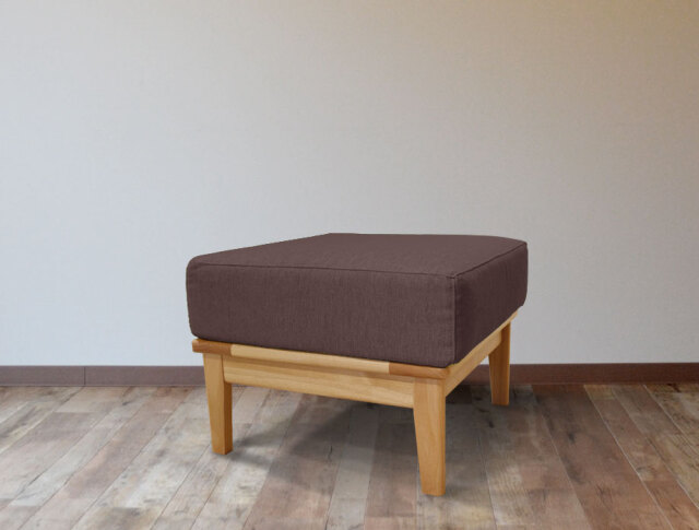 Noran （ノーラン）オットマン 52cm×52cm