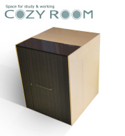 COZYROOM（コージールーム）個室デスク（幅118ｃｍ×奥行125ｃｍ×高さ150ｃｍ）