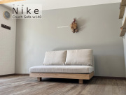 NIKE（ニーケ）カウチソファ 幅140cm（幅140cm×奥行88cm×高さ79cm）
