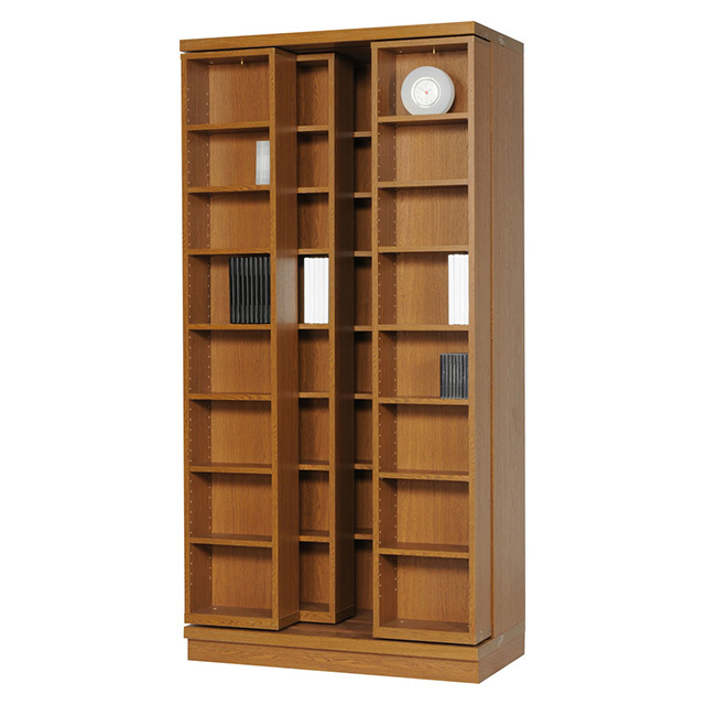 3重タイプ HAPICO書院 | スライド書棚専門店 家具のヤマカワ