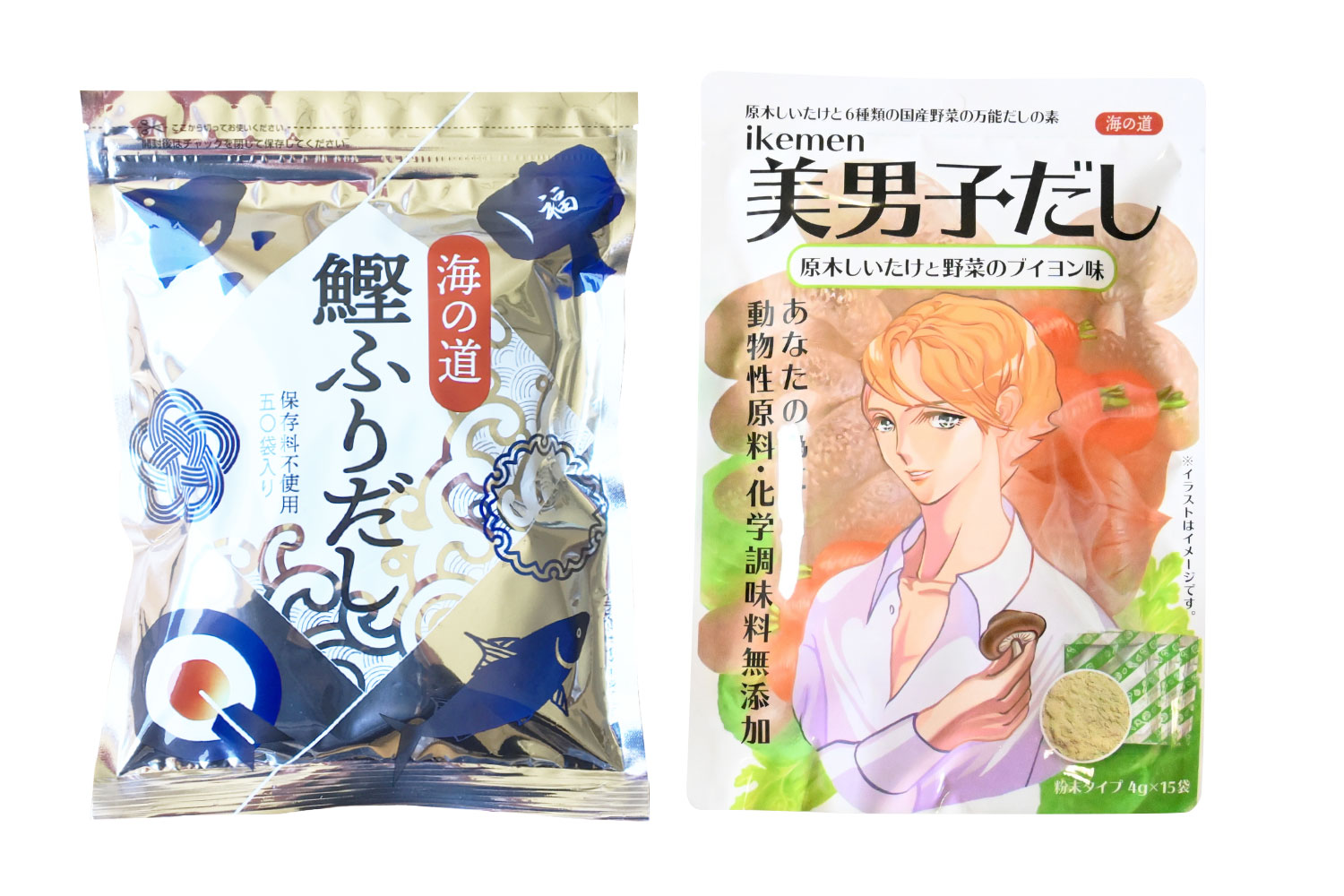 【郵パケ】鰹ふりだし＋美男子