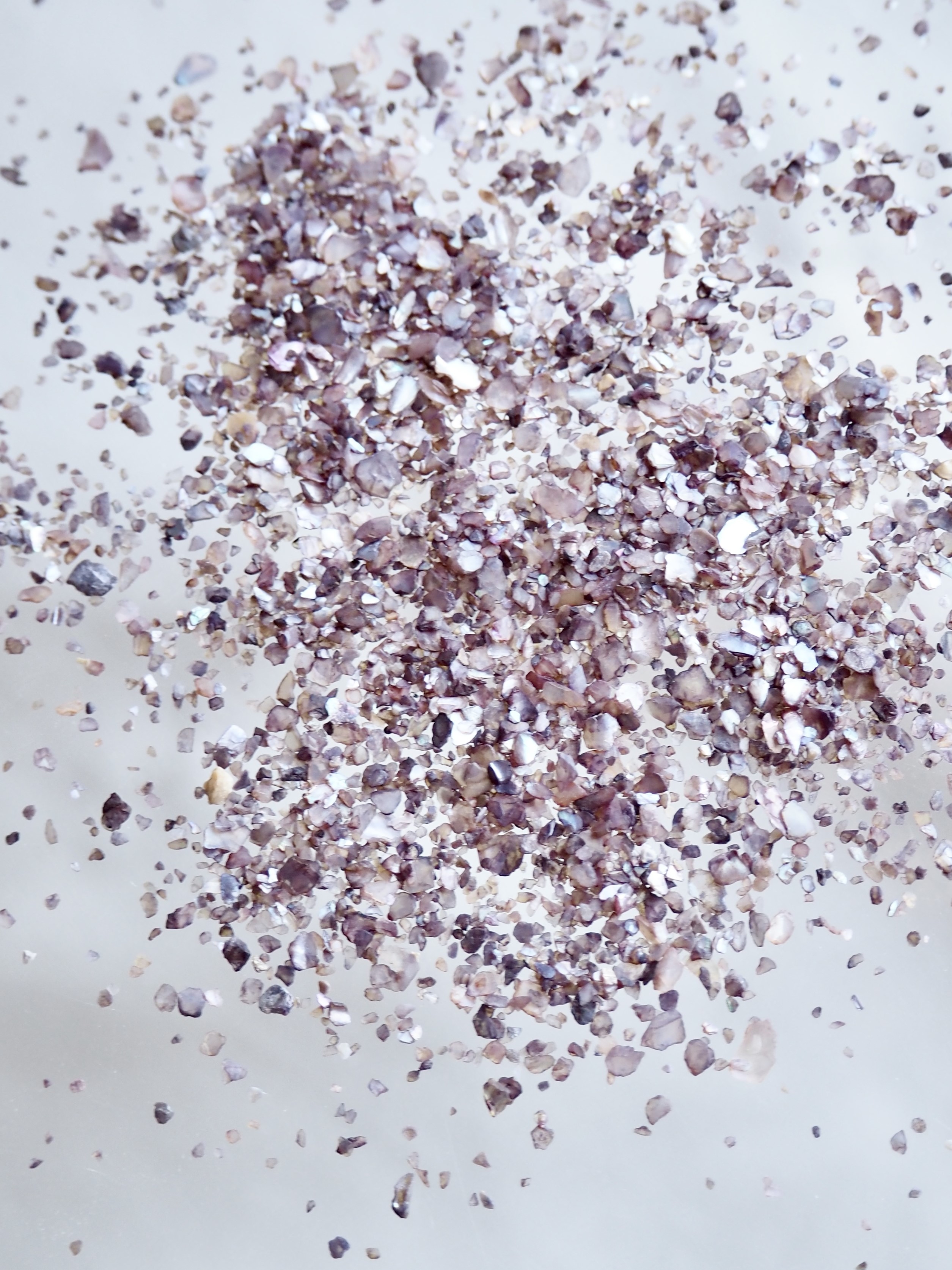 シェルフレーク(バイオレット)アコヤガイ【約1～2mm(約2g)】#2003[メール便可]まとめ買い20%OFF