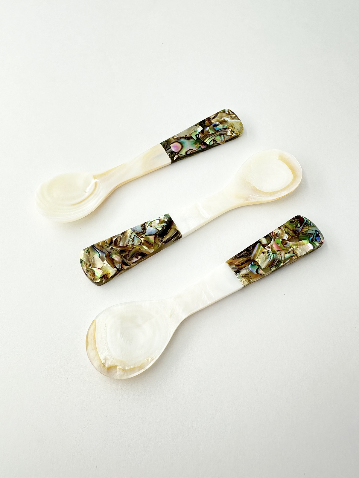 シェルスプーン #3032【約10ｃｍ】 En:Shell Spoon (size:approx.10cm)
