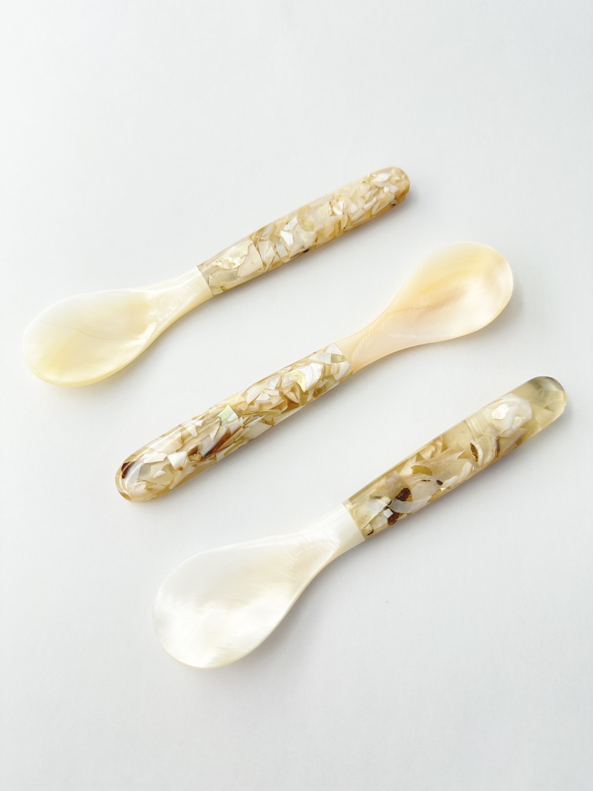 シェルスプーン #3019【12.5ｃｍ前後】 En:Shell Spoon (size:approx.12.5cm)