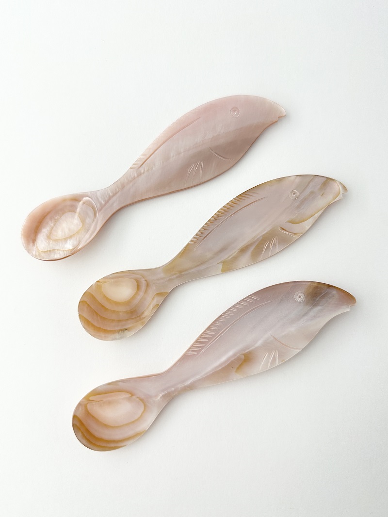 シェルスプーン #3046【12ｃｍ前後】 En:Shell Spoon (size:approx.12cm)