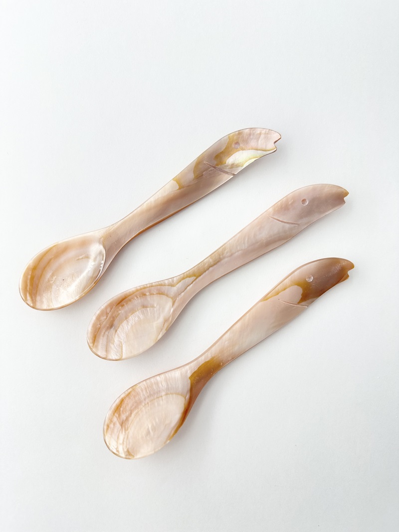 シェルスプーン #3051【12ｃｍ前後】 En:Shell Spoon (size:approx.12cm)