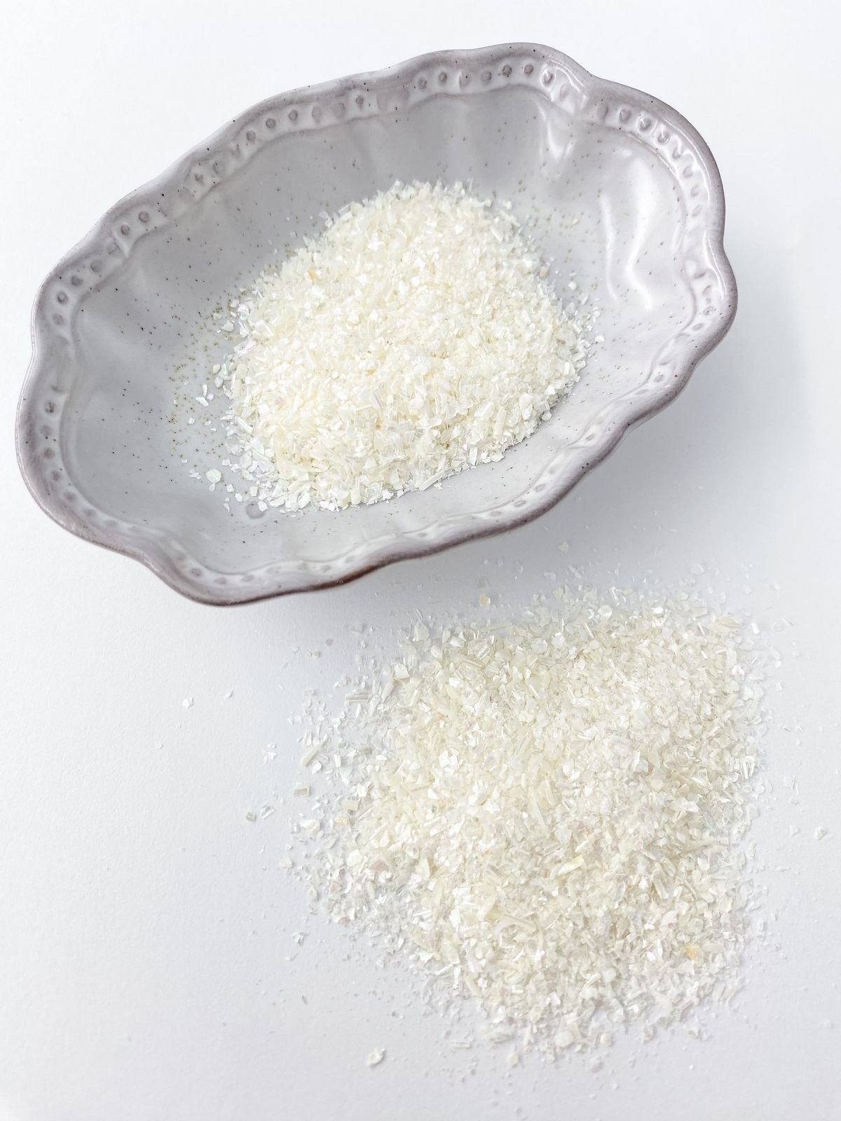 クラッシュシェル　-　パルチャーム（ミミガイ）‐パウダーサイズ　約50ｇ入り [メール便可15袋]    En: Crashed shell - abalone-(size: powder,per 50g)