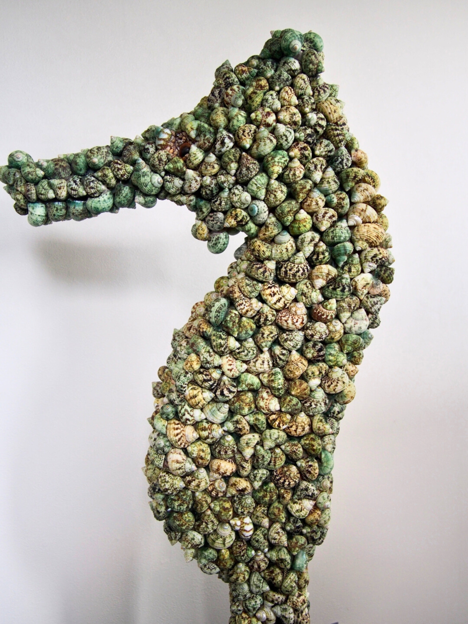 シードラゴン-グリーン-【約120ｃｍ/1個】En: seadragon figurine -green shell-  (Size:120cm, per 1pc)
