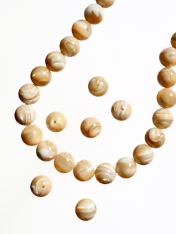 タカセガイ 丸ビーズ【約8mm/約10cm・約12個】[メール便可] まとめ買い10%OFF