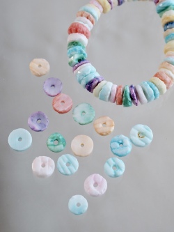 シェルスパンコール【6mm/約50枚・約10cm】#1354[メール便可]まとめ買い10%OFF 貝殻