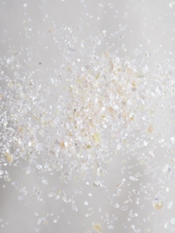 シェルフレーク(ピンク)アコヤガイ【約1～2mm(約2g)】#2013[メール便可]まとめ買い20%OFF