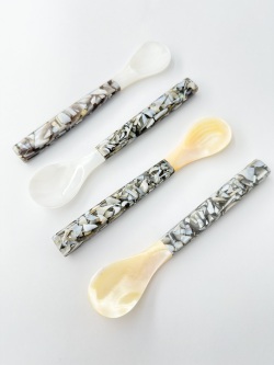 シェルスプーン #3005【12ｃｍ前後】 En:Shell Spoon (size:approx.12cm)