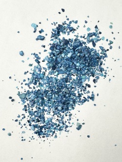 シェルフレーク(ブルー)アコヤガイ【約1～2mm(約2g)】#2030[メール便可]まとめ買い20%OFF