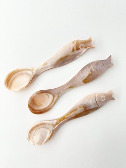 シェルスプーン #3050【12ｃｍ前後】 En:Shell Spoon (size:approx.12cm)