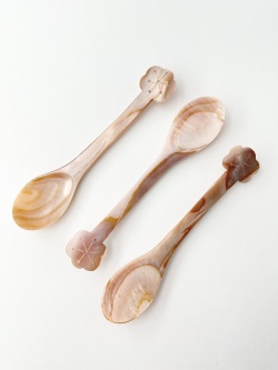 シェルスプーン #3056【12ｃｍ前後】 En:Shell Spoon (size:approx.12cm)