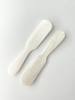 シェルバターナイフ #3059【12ｃｍ前後】 En:Shell Butter knife (size:approx.12cm)