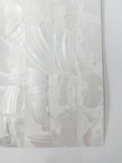 貝殻シート#2（フレッシュウォーターパール）【シートサイズ14cm×24cm　厚さ0.18mm-0.2mm 】   En: Shell veneer -fresh water pearl- (Size:14*24cm, thk:0.18-0.2mm, per 1pc) 貝殻