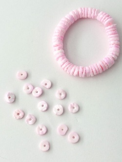 シェルスパンコール【約6mm/約45枚・約10cm】#1357[メール便可]まとめ買い10%OFF 貝殻