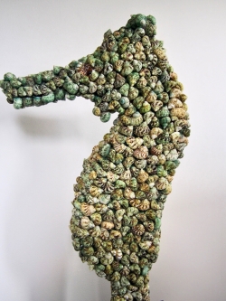 シードラゴン-グリーン-【約120ｃｍ/1個】En: seadragon figurine -green shell-  (Size:120cm, per 1pc)