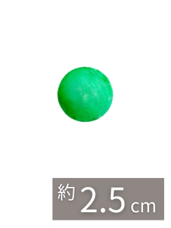 カピスグリーン1インチ【約2.5cm/10枚】[メール便可]En:Capiz Round- green
