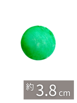 カピスグリーン1.5インチ【約3.8cm/10枚】[メール便可]En:Capiz Round- green