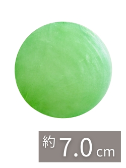 カピス アイビーグリーン【約7cm/10枚】[メール便可-6袋まで] En:Capiz Round- Ivy Green