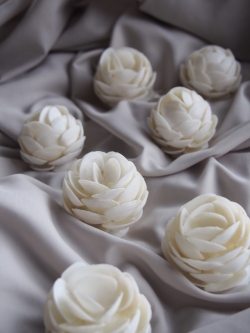 シェルボール/ホワイトカイカイ【直径約4ｃｍ/1個】 En: Shell ball, white cay cay (size:4cm, per 1pc)