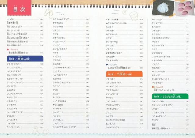 図鑑】みんなが知りたい！貝殻のすべて