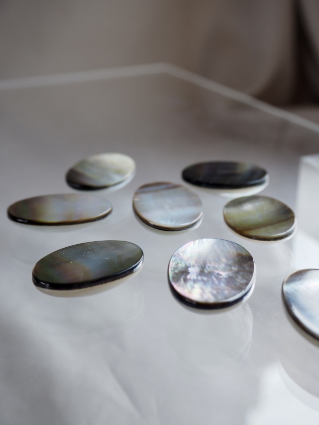 シェルパール淡水パール盛り氷柱 クリスタルキラキラヘアゴム　50708-4 シェルパール淡水パール盛り氷柱 クリスタルキラキラヘアゴム