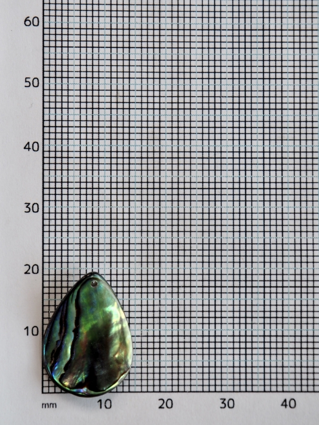 専用＊14kgf/アバロンシェル×クリスタルとブラウントパーズのトロピカルな植物 アバロンシェル×クリスタル ローゼンジカービングビーズ 1個