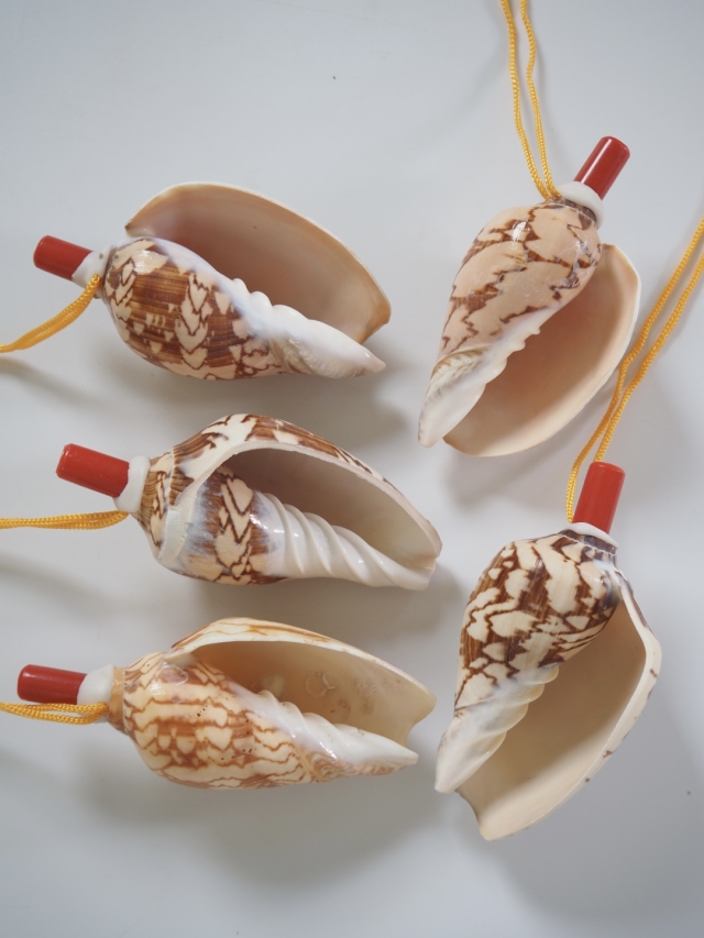 貝殻の装飾品 白色と薄紫色 楽天市場】九州 ギフト 2025 ざびえる本舗 瑠異沙[るいさ] (12個入