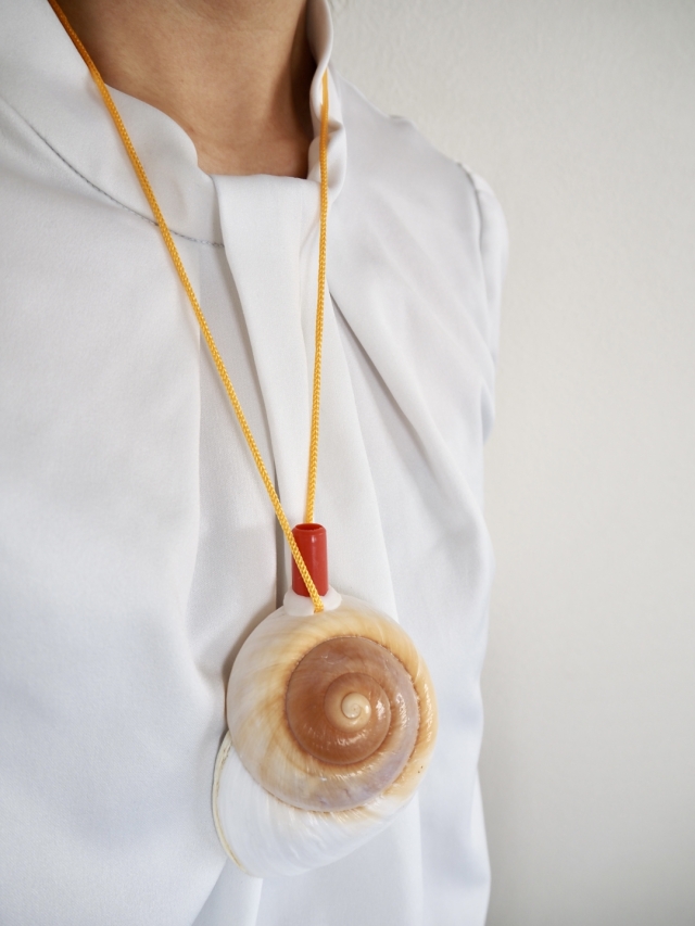 貝殻の笛-ラマルキアナ-【10cm前後/1個】まとめ買い20%OFF