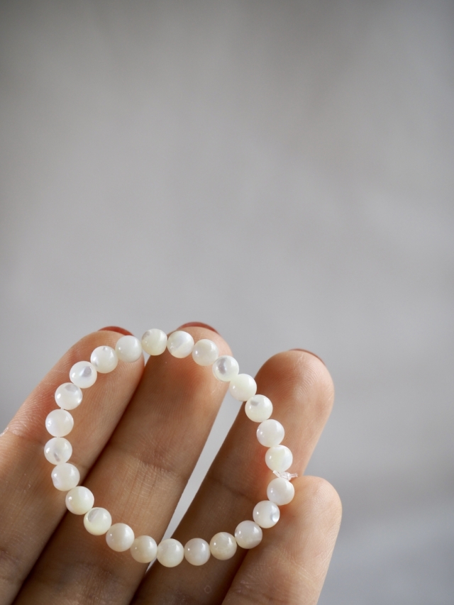 タカセガイ-丸ビーズ【約4mm(約10cm・約25個)】#1334[メール便可