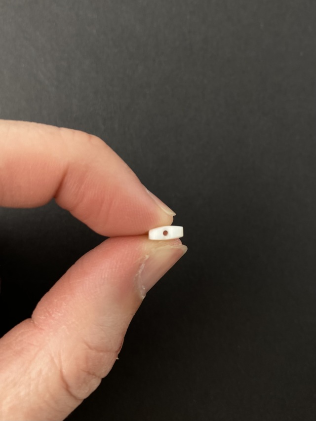 シェルビーズ - ハート(タカセガイ)【約6×6mm/約16個・約10cm】[メール