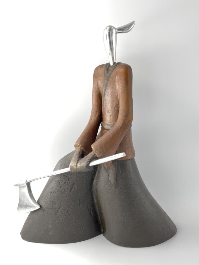 人形No.5 】(縦約34cm) インテリア置物 オブジェ