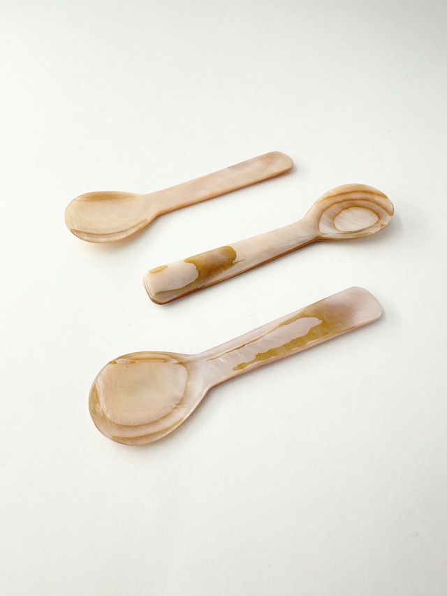 シェルスプーン #3001【約9cm】 En:Shell Spoon (size:approx.9cm)