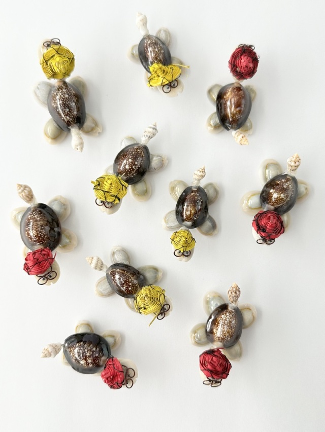 開運☆亀は万年【約4～6cm/10個入】 En: Shell Turtle (Size:4-6cm