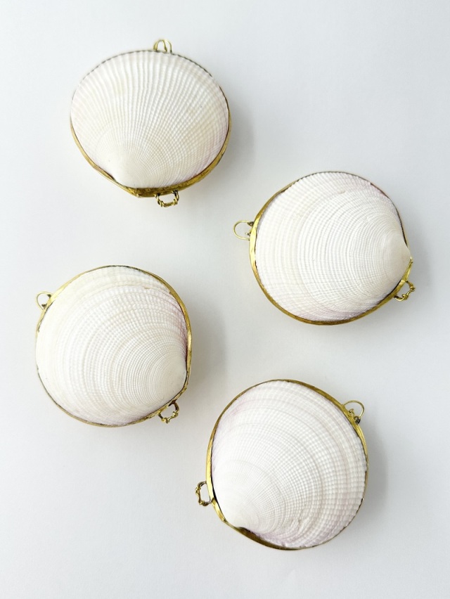 陶器製貝殻型小物入れ 楽天市場】貝殻 陶器製 小物入れ 器 二枚貝 巻貝 1個 お皿 パーツ 小物