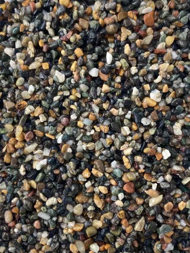 天然玉砂利 【南部】 1KG サイズ：0.5分 （2-3mm） ♪小粒！水槽底砂