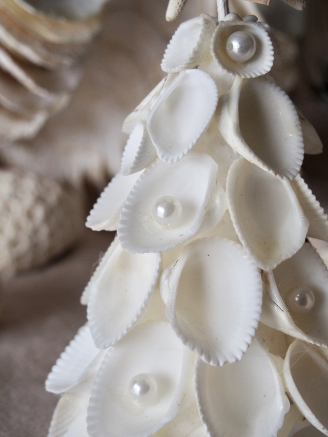 シェルツリー(アルカ)【約13cm前後/1個】クリスマス・ウエディング