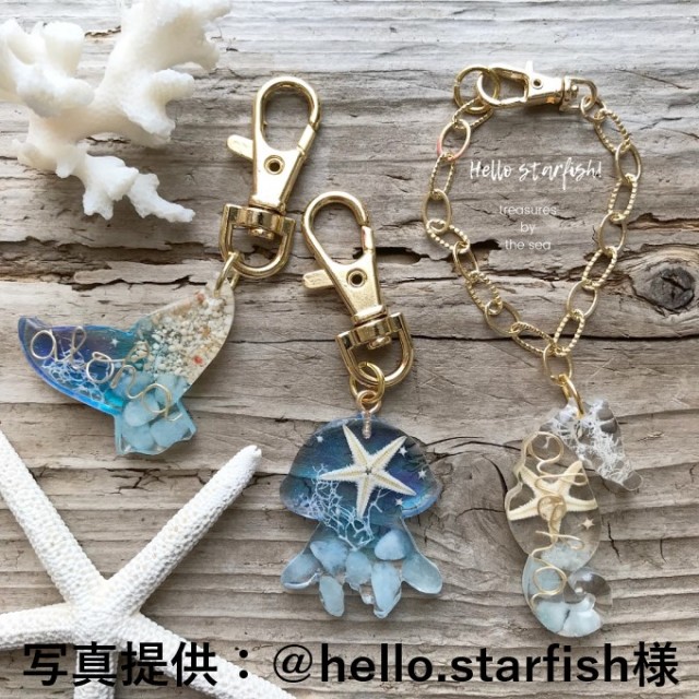 天然星の砂（漂白済み）【約1～3mm】[メール便可-100g×6袋まで] En