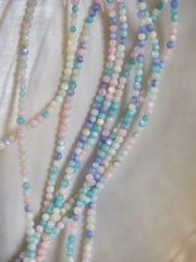 淡水真珠貝 -パステルカラー- 丸ビーズ【約2mm】＃232[メール便可] En:Freshwater pearl MOP - Shell Beads 貝殻