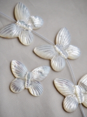 専用　①美　白蝶貝　シロチョウガイ　細密彫刻　貝細工　②2点　美　二枚貝 専用 ①美 白蝶貝 シロチョウガイ 細密彫刻 貝細工 ②2点 美 二枚貝